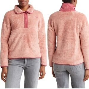 Spyder Cozy Quarter Snap Pullover Misty Pink